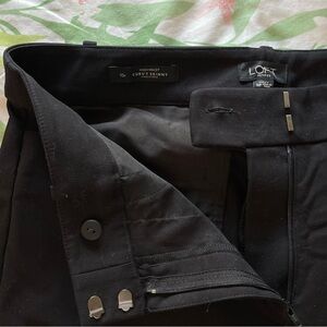 Loft Black High Waist Curvy Skinny Trousers